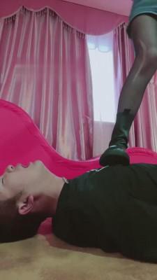 【娜美】社会女黑丝短靴虐 bf16302