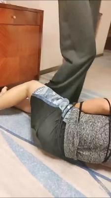 【星期六】五花大绑高跟全体重踩 bf16409