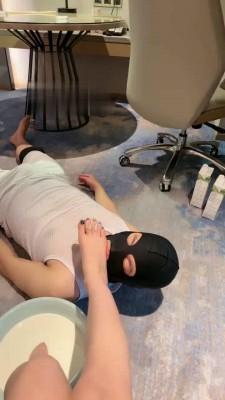 【沅芷】御姐皮靴踩背骑马注射升水 bf16390