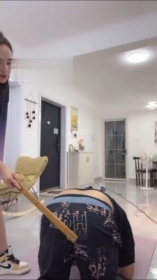 【沐阳大小姐】挑战耳光+鞭打/1000戒尺 bf16410