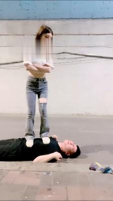 【领主老大】户外路人围观我调狗 bf16414