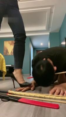 【魅丽S】 夹狗头 打屁股 手 bf16477