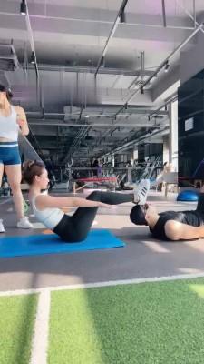 【二宝】健身房的体能训练 bf16388