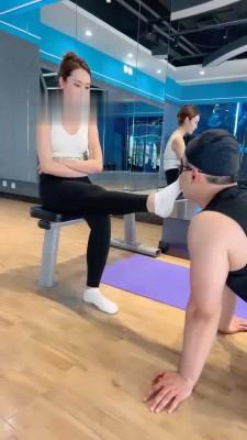 【二宝】健身房的体能训练 bf16388