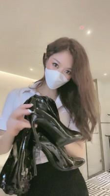 【虞姬】御姐各种皮靴踢裆 bf16485