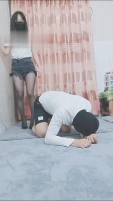 【灵竹】御姐黑丝腿绞/踩踏/踢踹 bf16446