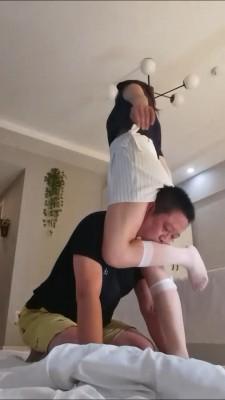 【奶欲S】学生主白丝腿绞/原味内裤诱惑 bf16537