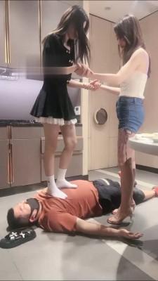 【七月大大】姐妹花海底捞公开处刑狗/吓傻服务员 bf16634