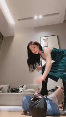 【风吟殿下】JK小姐姐+长靴踩踏踢打 bf16821