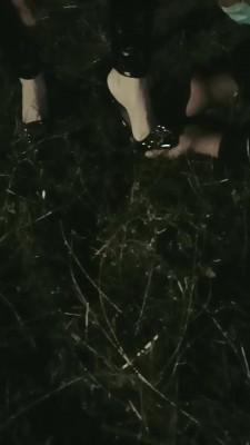 【高冷范毒祖宗S】户外草地捆绑羞辱贱狗 bf20395