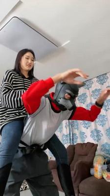 【麋鹿银儿】素人三人服侍天堂震住蒙小丫头 bf20850