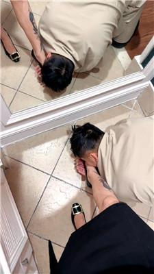 【水晶熊】足浴店当技师面按摩互动 bf60268