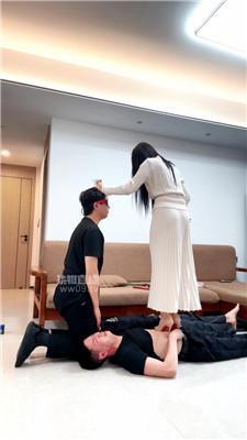 【小琼】群调场-惩罚三奴【双视角版】 JS260105-6