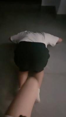 【沐阳大小姐】舔超脏高跟鞋底/原味肉丝/脚耳光