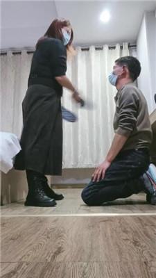 【嗯哼】重度鞋抽耳光/舔脏鞋底【双视角版】