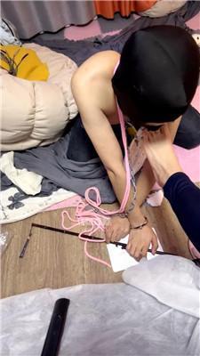 【簌簌大人s】铁链捆绑-黑丝踩虐 JS251224-42