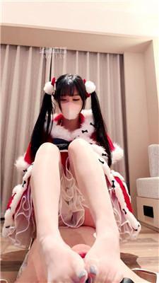 【Vinni维妮e】圣诞女神白丝诱惑虐 JS251224-50