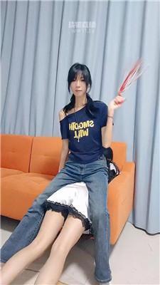 【莓果酱】牛仔裤女神玩小三 bf60009