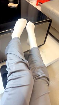 【洛枳】瑜伽服白棉袜    251208-11
