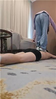 【上头姐妹团】运动鞋白袜玩虐师兄 JS251209-2