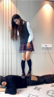 【女生也能很暴力】学院风S-连环抽耳光 bf59968