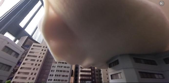 【GTS VR】莫瑶女神白丝华伦天奴踩踏微缩城市 巨大女神莫瑶微缩城市接管 JS250603~3