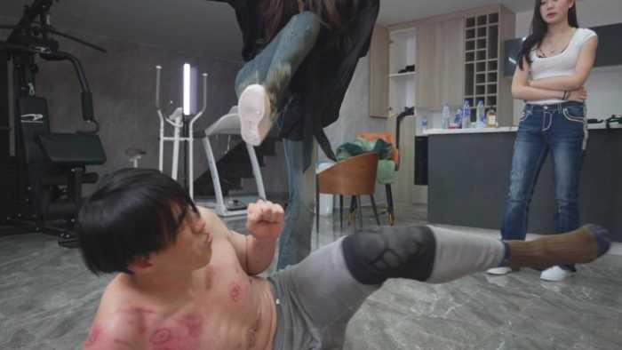 群s粗烟重烫狗烤肉 体无完肤 跆拳道悬踢头脚脚昏厥 YC-250529-5 群s粗烟重烫狗烤肉 体无完肤 跆拳道悬踢头脚脚昏厥 YC-250529-5