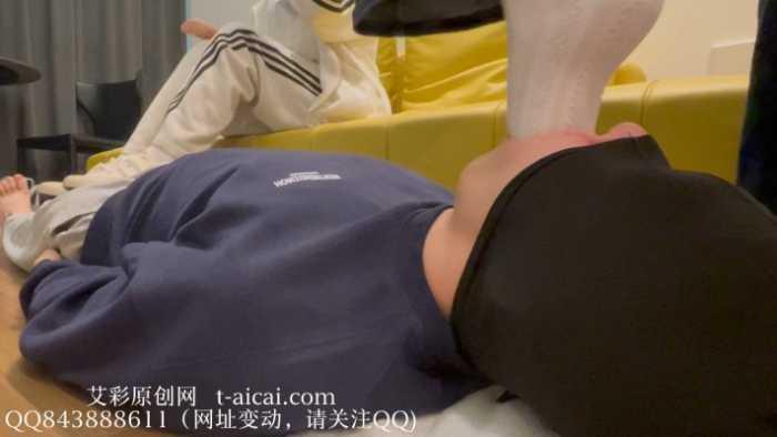 【静琪】学生双S白袜插嘴舔鞋踩裆 YC-250522-4