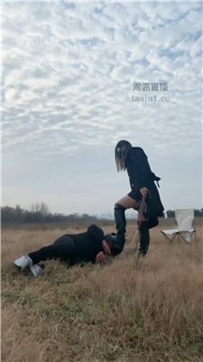 【语阳】户外长靴女神遛狗 JS251207-34