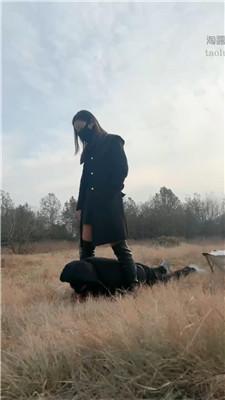 【语阳】户外长靴女神遛狗 JS251207-34