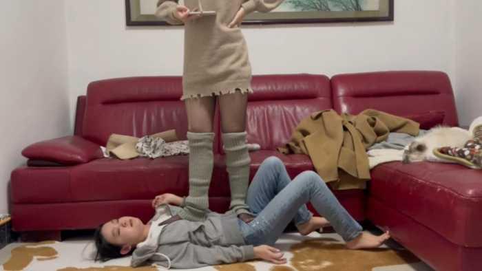 最强女m最新动态【大闺蜜和m的私密游戏】 YC-250508-3