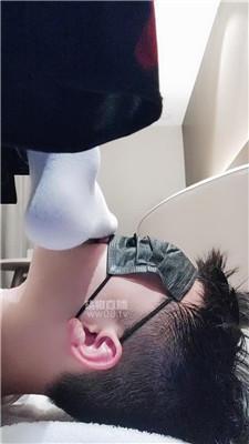 【糖糖老师】白棉袜蹂躏踩狗脸 JS251201-2