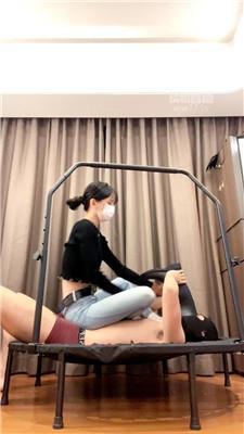 【暴力美学s】挑战人体蹦床【双视角版】 bf60399