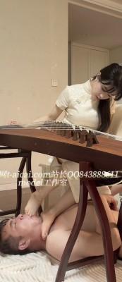 model~~筝仙琴月 弹筝调狗 YC-250415-2