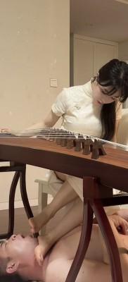 model~~筝仙琴月 弹筝调狗 YC-250415-2