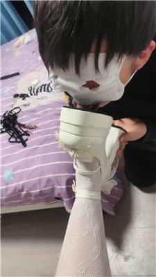 【小歆】洛丽塔S白丝胯下辱 JS260108-15